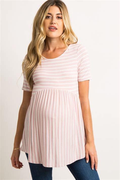 are pink blush maternity tops high quality